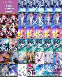 覇権🔵石2597個分+4章千個✨️🔵Lv120 オルガマリー、ファンタズムーン、水着ら宝具5✨️