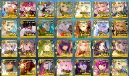☆5・59種77体 モルガン宝具5 ガチャ200連可