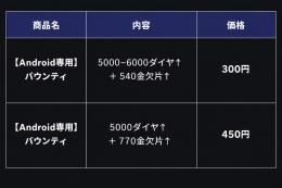 バウンティー石垢