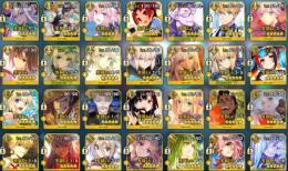  星5鯖93種173体スキルマ33  術サポ5種　アルジュナオルタ3　水着武蔵　凸カレ3