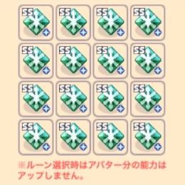 INTルーンSS 16個セット 魔職