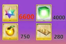 聖晶石6600個+呼符280枚+果実750枚+マナプリズム4000枚 初期垢