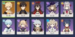 【5】原神 アカウント ☆5 鍾離 PC 日本
