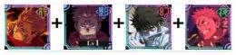 画像キャラ持ち！+石11万個前後+SSR券4枚+ガチャ券50枚 初期アカウント