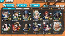 黒ガープ52マス！超フェス5体、金欠片約500枚