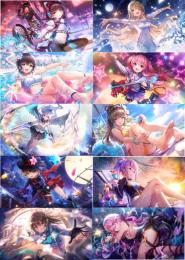 SS45体分ユニゾン可憐 歌姫ルカ 天使かなで ユイ 水着蒼井 しもべ桜庭 3周年一千子水着桐生1凸