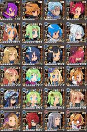 引退アカウント　強キャラ多数　魔晶石45000↑