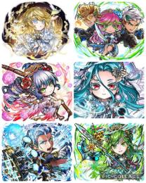 グランド6体所持！虹のコトダマ119000↑ツラミ＋ムオン1凸＋ましろ＋グランドカレン 初期垢！