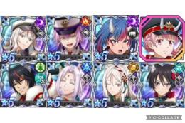 iOS 石7585個↑【初期垢】軍服コンプ+クリスマスコンプ