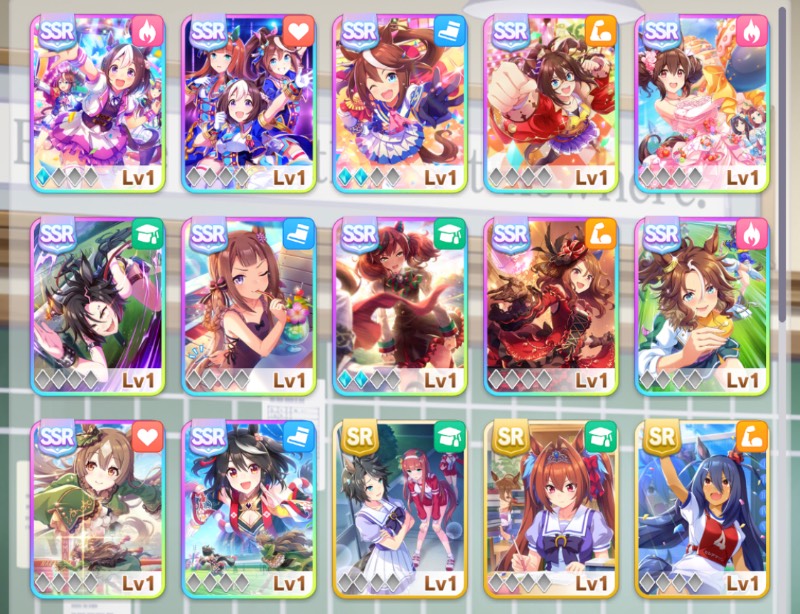 ナイスネイチャ2凸 トウカイテイオー2凸 キタサン ウマ娘 ゲームクラブ