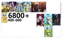 画像キャラ+聖晶石6800個、奏章4クリアした 即対応
