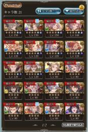 グラブル 季節限定多数/神石コンプ/理想編成/十天超越/金月270↑/ヒヒ17/金剛4
