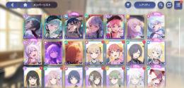 初期垢SSRキャラ5種サポ5種