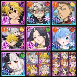 超激安 七つの大罪メリオダス＋エンジン＋ルド＋スクルド＋ヘル＋プリシラ 評価最強 多数 