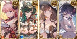 初期垢 宝晶石換算58万↑SSR計760↑金月258↑ ベルゼバブ トリゼロ サンチラ ハイラ