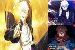五条悟(無下限の内側)+宿儺(両面宿儺)+覚醒五条悟+廻珠70000-80000+SSR選択1枚