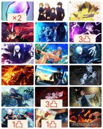 【完全初期】限定五条3種 水着伏黒&水着五条等限定7体