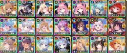 引退垢　石10万↑　キャラ数780↑　最新キャラ所持済　課金限定複数所持