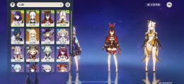 雷電将軍　神里綾華　草薙の稲光