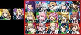 エル+ルシファー+オーブ4700個+限定キャラ30-45体+赤枠内でキでキ（ランダム）1-10体