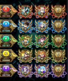 平均紋章力28000🔥運極数1470↑ガチャ限1300↑オーブ720個↑