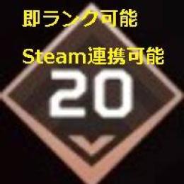 PC版 20レべ　アカウント　即ランク可能 初期メアド譲与可 EAデータ