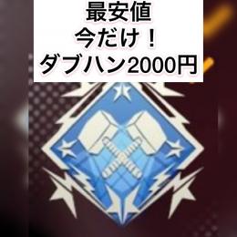 pc.ps4対応！格安代行！ダブハン2000円！
