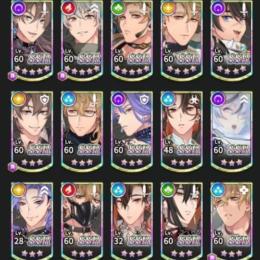 引退アカウントLv.60　SSR×78（エイト、ケシーコンプ）