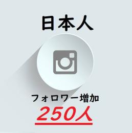 インスタ【日本人】フォロワー250人『永年保証』いいね20付★☆減少無