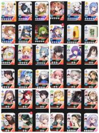 美琴・黒子完凸　課金衣装、バッジあり　エンプレス・デッドマスター完凸　応援隊アイコン有り