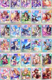 ☆4新ナリブラ☆4新ダスカ☆新キタ☆キュート 最強サポ完凸キタ 完凸タキオン 完凸ライト