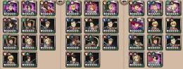 育成済みアカウント、戦力1300万オーバー
