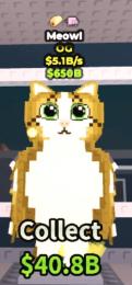 【Steal a Brainrot】🎉最安値🎉base Meowl 5.1B/s