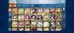 FGO 引退アカウント  72種161体宝具5多数術サポ人権5種凸カレ5