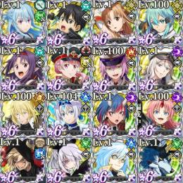 iOS 石10,700【微進行垢】SAOコラボコンプ、軍服コンプ