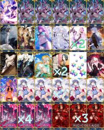 【引退 】石2364個分🔵水着伊吹童子宝具5✨道満+水着スカディ+プーリン+アルク+オベロン達7人権
