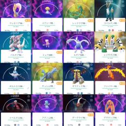 Tl42 ミュウ100 色違い226体 伝説 幻437体 個体値max146体等詰め合わせ ポケモンgo ゲームクラブ