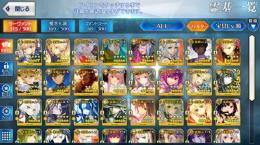 🎁星5.45種75体　　宝具5あり　　カレスコ完凸３枚