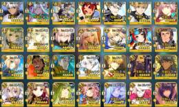 星5鯖85種159体スキルマ27  術サポ5種　Sイシュタル3　アルジュナオルタ2　凸カレ5