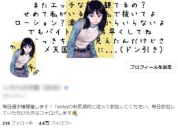【フォロワー4.8万人】アダルト・選手権系 / 高インプ / アフィ資料付き