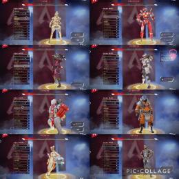 スパレジェ6種　格安アカウント