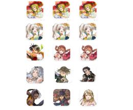 SSR×15体 ミルイヒ2凸 マーレ2凸 ジーン リアン マリエ1凸 ルック ゲオルグ ルセリナ