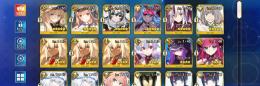 リセマラ 初期 キャストリア+オベロン+トネリコ+伊吹+上杉 石50符10