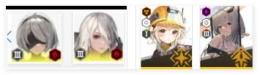 2B+A2+紅蓮：ブラックシャドウ+リタ+石6万個+高級チケ500枚+通常チケ200枚+SSR8