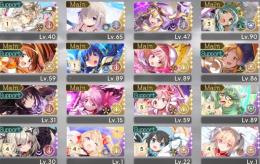 3凸☆5二葉さな　☆5 11体所持アカウント