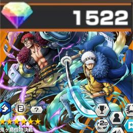 【SSリーグで無双してます🔥】全キャラ最強 キッド & ロー 100レベ‼️ダイヤ大量垢