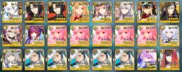 石3810個　40符　オルガマリー宝具5　アルクェイド宝具5　レディ・アヴァロン　