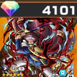 【ダイヤ4101個あり🔥】SSリーグ無双垢です 最強 黒ロジャー 100レベ フルブ‼️