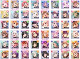 ハイレート強アカウント。期間限定､フェス限､コラボ等多数所有。
