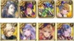 Android/IOS 画像のキャラ+ジュエル230万個+金貨20000枚+チケット4400枚 初期